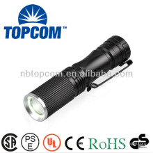 Powerful led rechargeable mini led flashlight